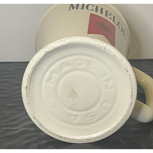 Vintage Michelob Beer Ceramic Beer Mug Cup Pint 5.25” Made In USA - Picture 6 of 6